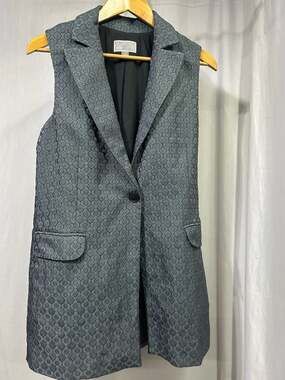 Chelsea28 Workwear Longline Vest Size Small